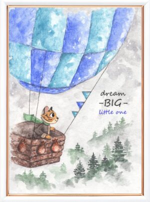 Luftballon boerneplakat plakat dreng